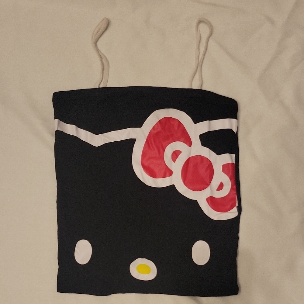 Hello Kitty Black Tote Bag